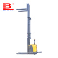 1.0ton Personalized manual hydraulic stand up type electric reach stacker